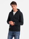 Ombre Clothing Herren Baumwoll-Sweatjacke BASIC Ombre Clothing