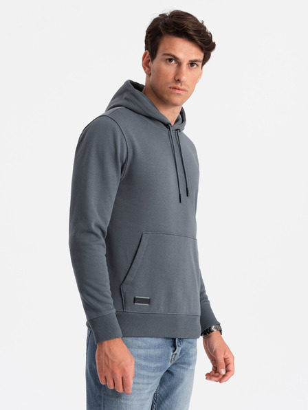 Ombre Clothing Herren Baumwoll-Kapuzenpullover BASIC mit Kängurutasche Ombre Clothing
