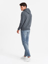 Ombre Clothing Herren Baumwoll-Kapuzenpullover BASIC mit Kängurutasche Ombre Clothing