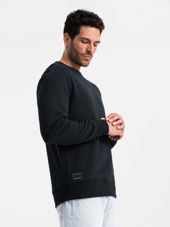 Ombre Clothing Herren Baumwoll-Sweatshirt BASIC Ombre Clothing