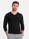 Ombre Clothing Herren Langarm-Set V-NECK - 2er-Pack Mix V4 Z87 Ombre Clothing