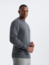 Ombre Clothing Herren Baumwoll-Sweatshirt BASIC Ombre Clothing