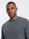 Ombre Clothing Herren Baumwoll-Sweatshirt BASIC Ombre Clothing