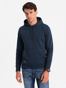 Ombre Clothing Herren Baumwoll-Hoodie BASIC mit Kängurutasche und Kapuze Ombre Clothing