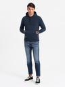 Ombre Clothing Herren Baumwoll-Hoodie BASIC mit Kängurutasche und Kapuze Ombre Clothing
