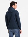 Ombre Clothing Herren Baumwoll-Hoodie BASIC mit Kängurutasche und Kapuze Ombre Clothing