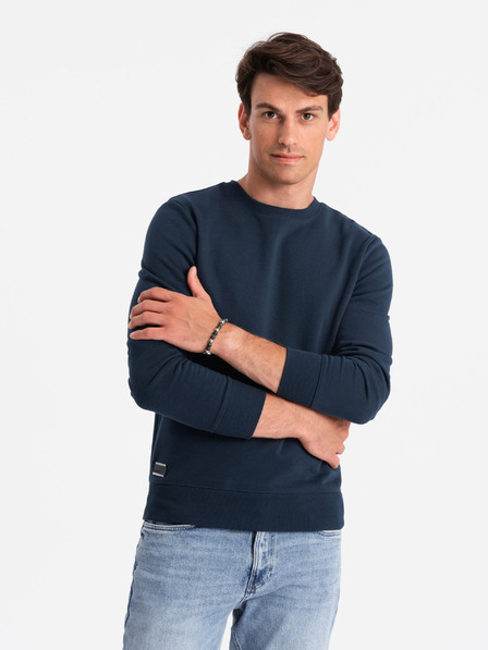 Ombre Clothing Herren Baumwoll-Sweatshirt BASIC Ombre Clothing