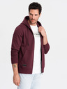 Ombre Clothing Herren Baumwoll-Sweatjacke BASIC Ombre Clothing