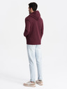 Ombre Clothing Herren Baumwoll-Sweatjacke BASIC Ombre Clothing