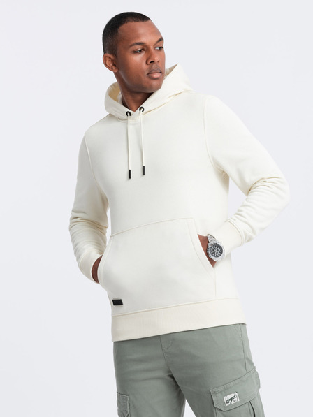 Ombre Clothing Herren Baumwoll-Kapuzenpullover BASIC mit Kängurutasche Ombre Clothing