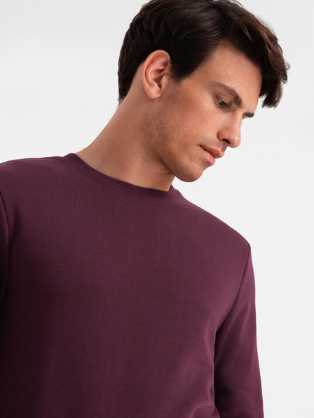 Ombre Clothing Herren Baumwoll-Sweatshirt BASIC (ungepolstert) Ombre Clothing