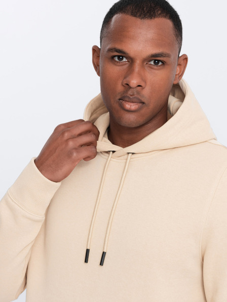 Ombre Clothing Herren Baumwoll-Kapuzenpullover BASIC mit Kängurutasche Ombre Clothing