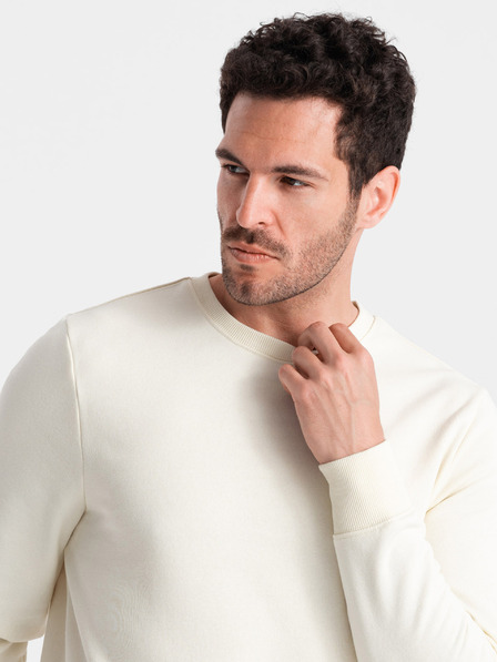 Ombre Clothing Herren Baumwoll-Sweatshirt BASIC Ombre Clothing