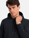 Ombre Clothing Herren Baumwoll-Kapuzenpullover BASIC mit Kängurutasche Ombre Clothing