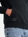 Ombre Clothing Herren Baumwoll-Kapuzenpullover BASIC mit Kängurutasche Ombre Clothing