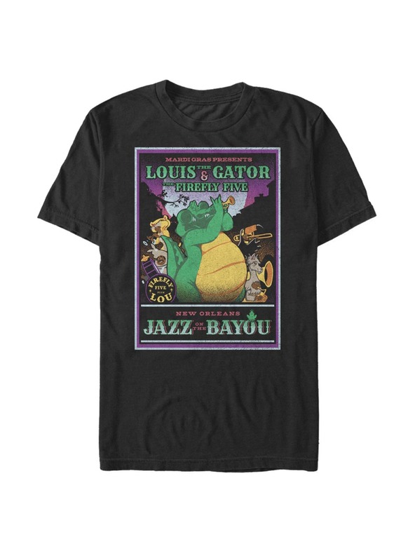 ZOOT.Fan Schwarzes Herren T-Shirt Disney Rockadile