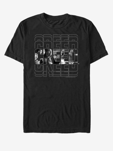 ZOOT.Fan Schwarzes Unisex-T-Shirt ZOOT.Fan MGM Creed Title Fill