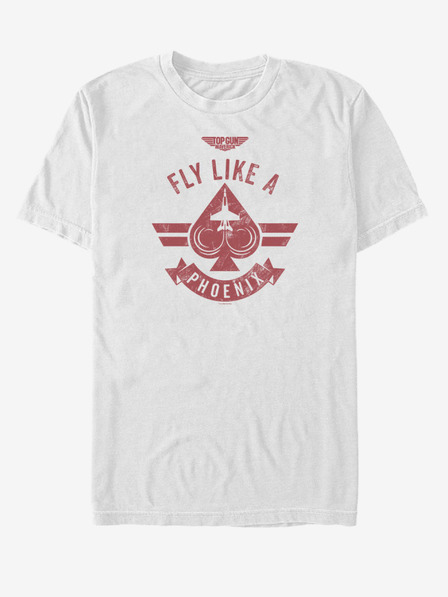 ZOOT.Fan Weißes Unisex-Paramount Spade Phoenix-T-Shirt