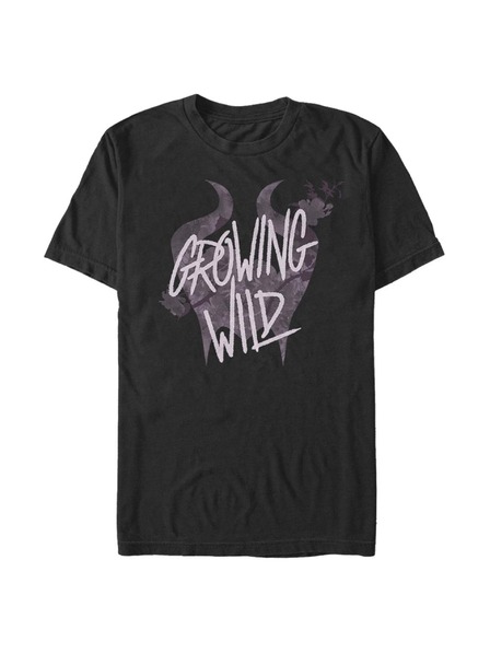 ZOOT.Fan Schwarzes Herren T-Shirt Disney Wachsende Hörner