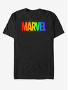 ZOOT.Fan Schwarzes Herren Marvel Regenbogen T-Shirt Marvel