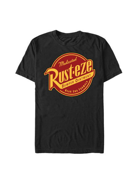 ZOOT.Fan Schwarzes Herren Pixar Rusteze Label T-Shirt
