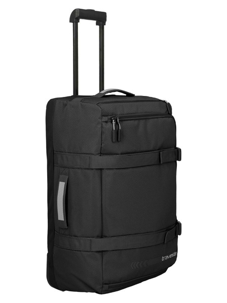 Travelite Reisetasche Travelite Kick Off Wheeled Duffle L Schwarz