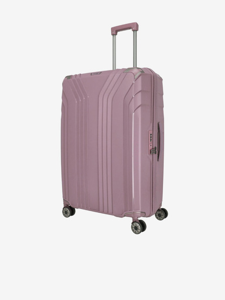 Travelite Rosa Damen-Reisekoffer Travelite Elvaa 4w L Rosé