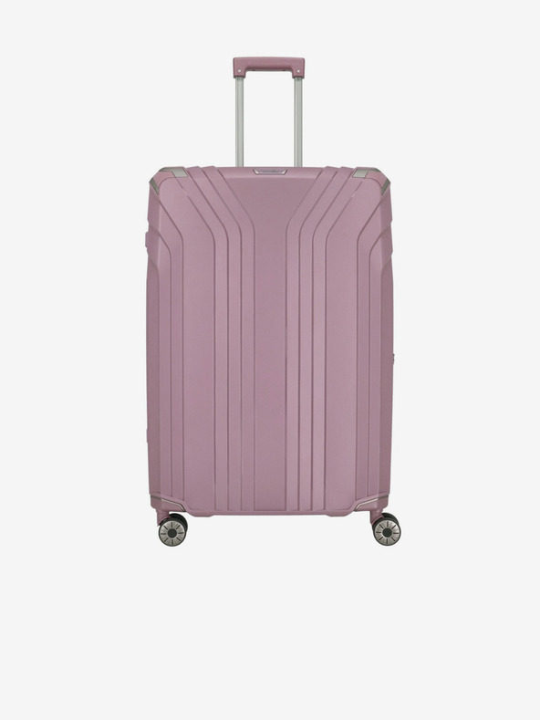 Travelite Rosa Damen-Reisekoffer Travelite Elvaa 4w L Rosé