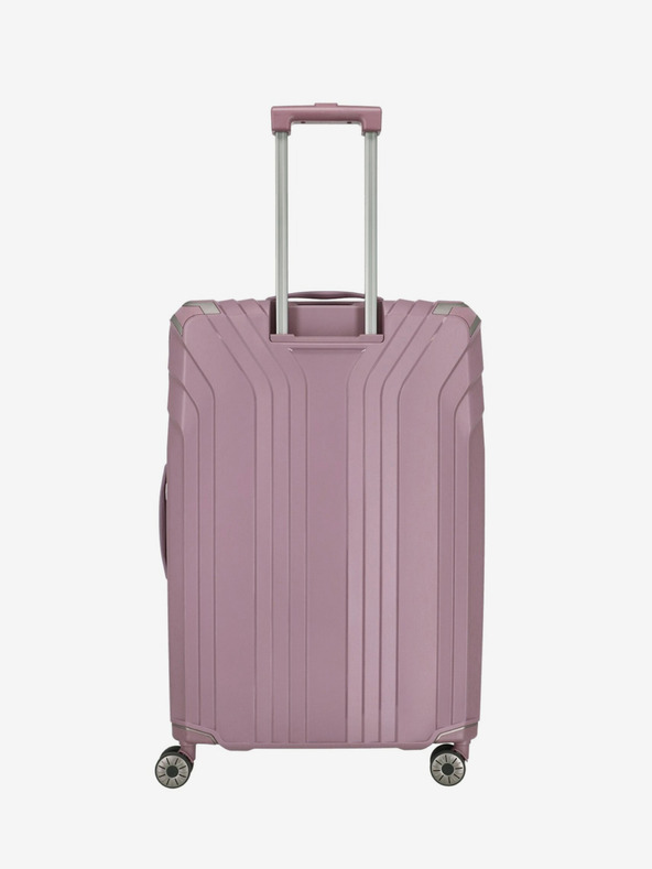 Travelite Rosa Damen-Reisekoffer Travelite Elvaa 4w L Rosé