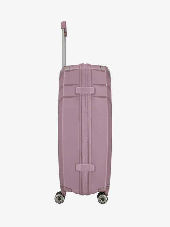 Travelite Rosa Damen-Reisekoffer Travelite Elvaa 4w L Rosé