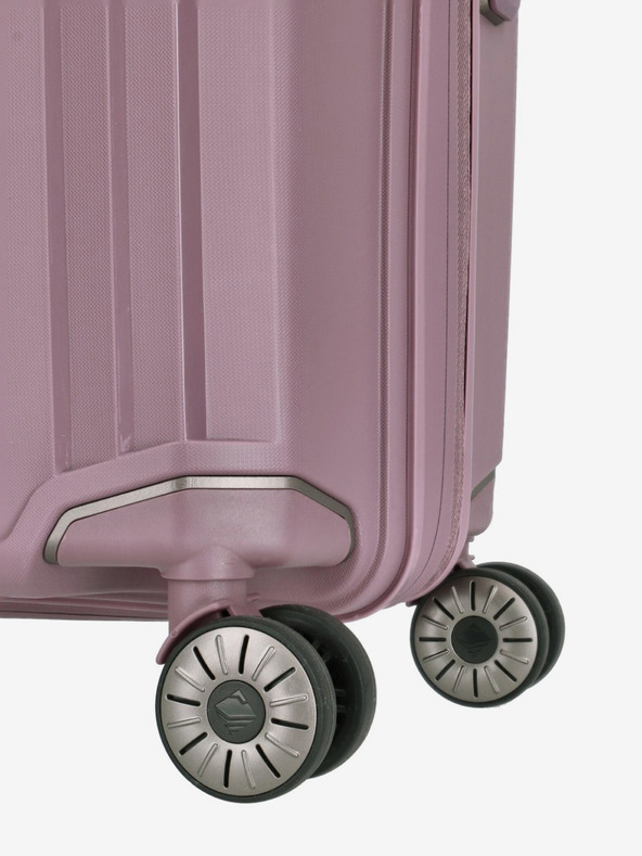 Travelite Rosa Damen-Reisekoffer Travelite Elvaa 4w L Rosé