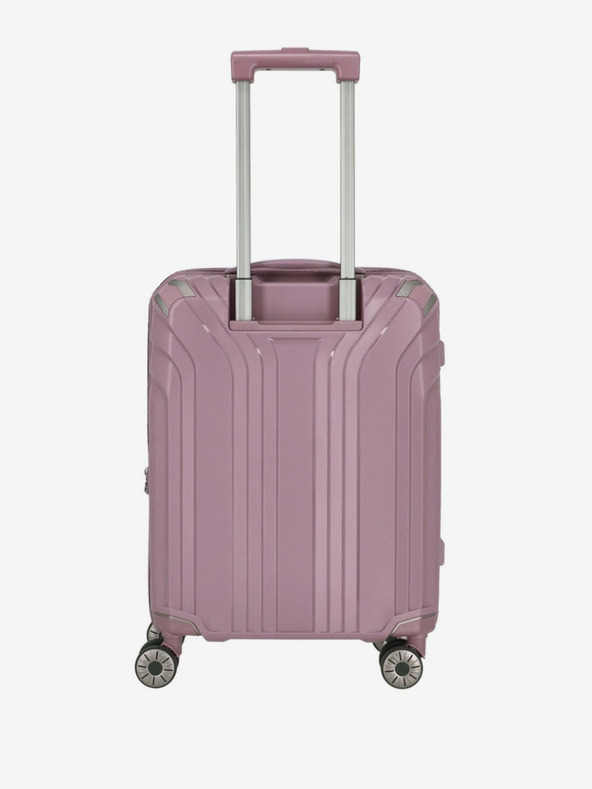 Travelite Rosa Damen Travelite Elvaa 4w S Rosé Koffer