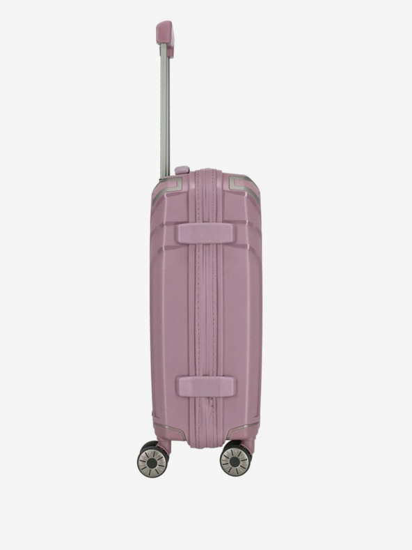Travelite Rosa Damen Travelite Elvaa 4w S Rosé Koffer