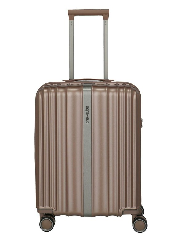 Travelite Reisekoffer Travelite Paros 4w S Cappuccino