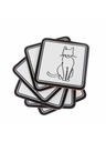 Casa de Engel Cork Coasters - Set of 6, 0/60