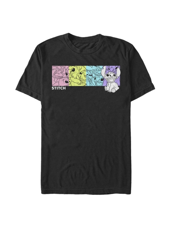 ZOOT.Fan Schwarzes Herren T-Shirt Disney Stitch Box T-Shirt