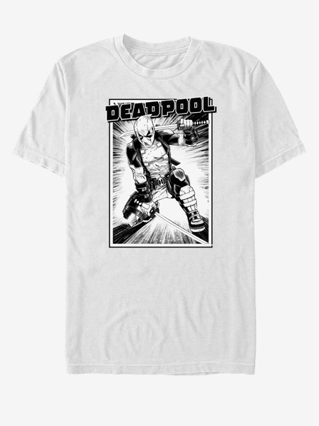ZOOT.Fan Weißes Unisex-Marvel-Samurai-Haltung-T-Shirt