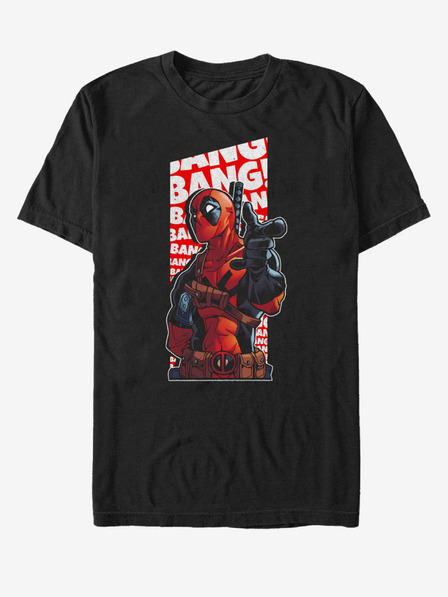 ZOOT.Fan Schwarzes Unisex-T-Shirt Marvel Bang Bang Bang