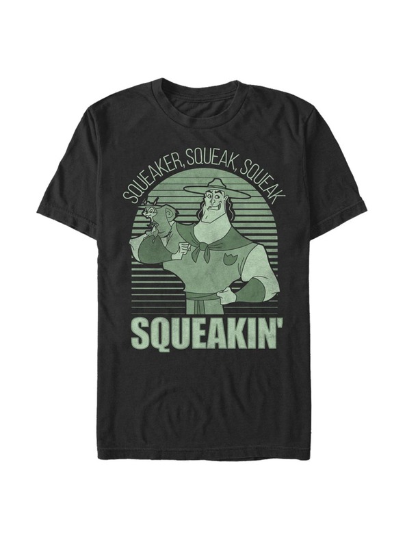 ZOOT.Fan Schwarzes Herren Disney Squeakin T-Shirt