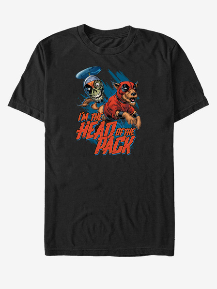 ZOOT.Fan Schwarzes Unisex-T-Shirt Marvel Head Pack T-shirt