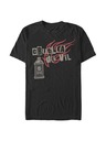 ZOOT.Fan Schwarzes Herren-T-Shirt Disney Classics Spray Fire