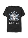 ZOOT.Fan Schwarzes Herren T-Shirt Disney Elsa Bruni