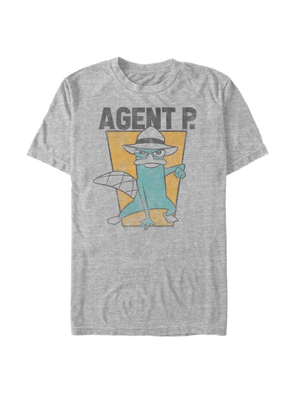 ZOOT.Fan Herren grau Disney Classics Agent P T-Shirt