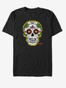 ZOOT.Fan Schwarzes Unisex-T-Shirt ZOOT.Fan MGM Chavez Skull