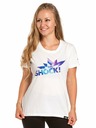 Meatfly Meatfly Damen-T-Shirt Big Shock! White | Weiß | Größe