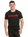 Meatfly Meatfly Herren-T-Shirt Joe Red/Black | Rot | Größe S | 100% Baumwolle