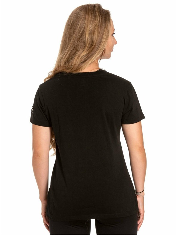Meatfly Meatfly Damen-T-Shirt Big Shock! Black | Schwarz | Größe