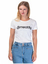 Meatfly Meatfly Damen-T-Shirt Ladies MF Logo B - White | Größe