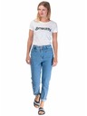 Meatfly Meatfly Damen-T-Shirt Ladies MF Logo B - White | Größe