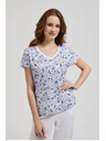 Moodo Damen-T-Shirt mit Moodo-Muster
